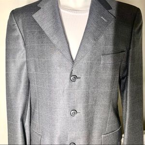 YSL NWOT Fine Wool Blazer Coat EU 52 US 44 Jacket